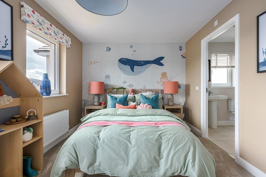 Bedroom two with Jack & Jill en suite