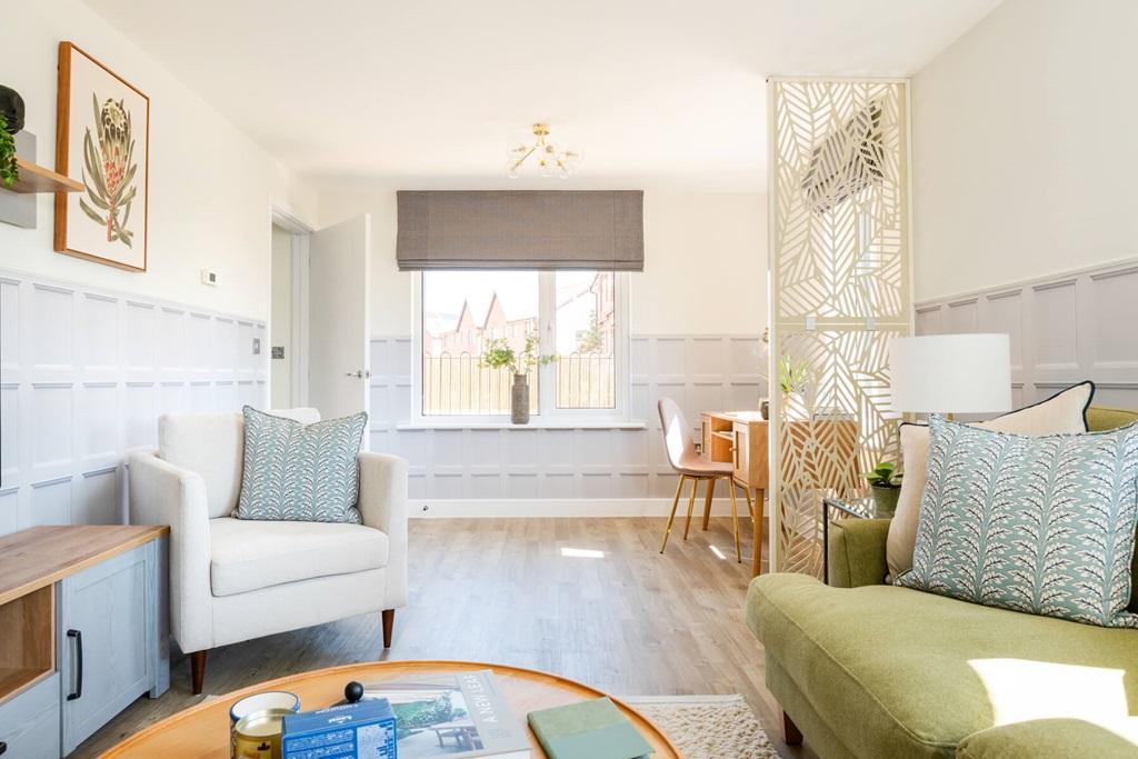 Light-filled living area