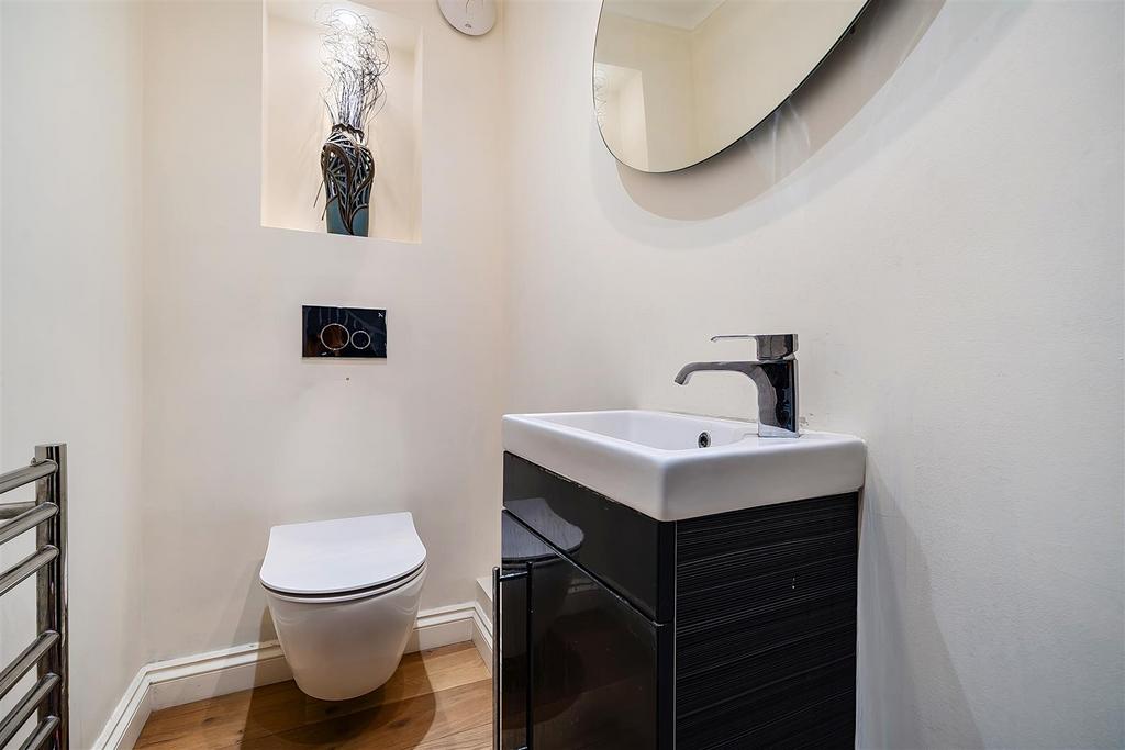 Ground floor cloakroom