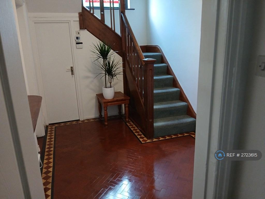 Spacious Hallway-Original Tiled Floor