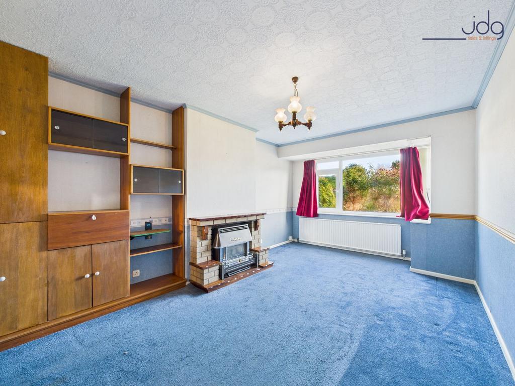 Living Room with with Gas Fire