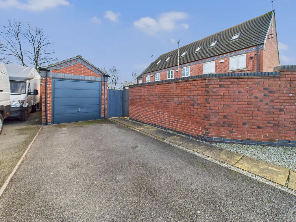 Driveway and Garage