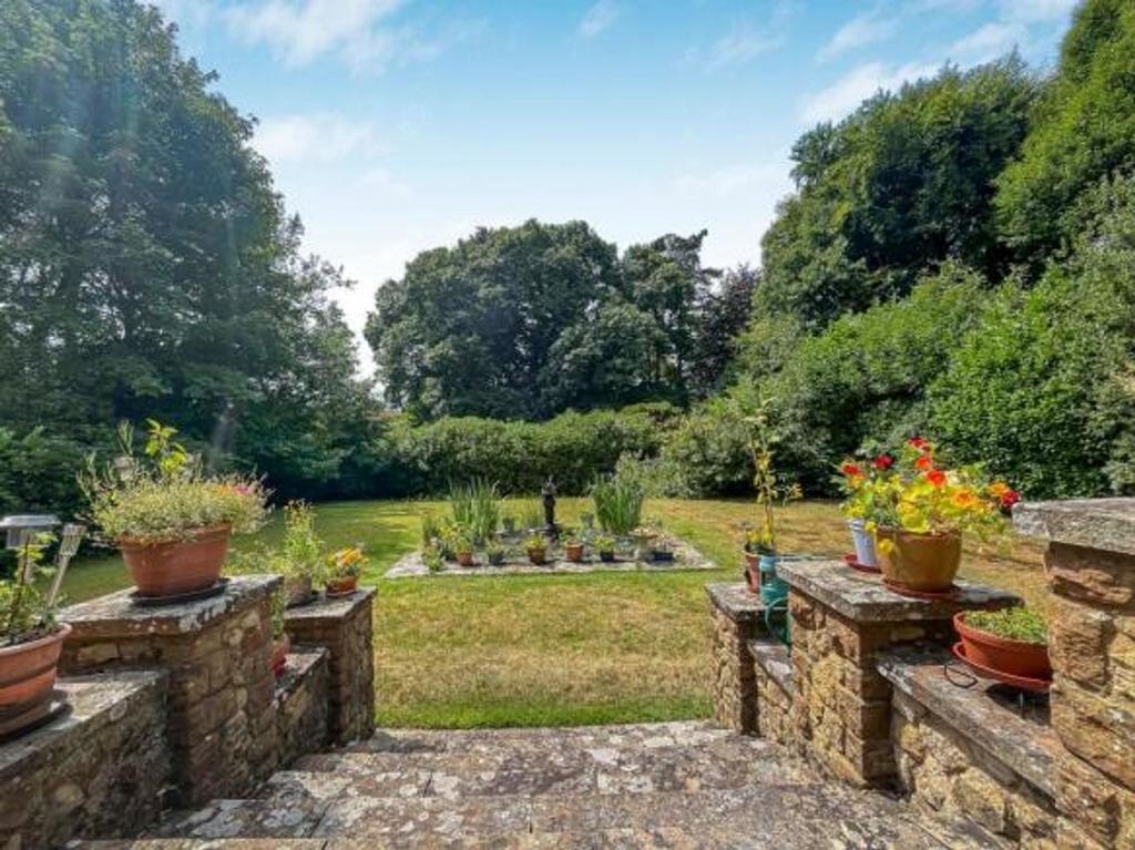 Communal Garden With Pond
