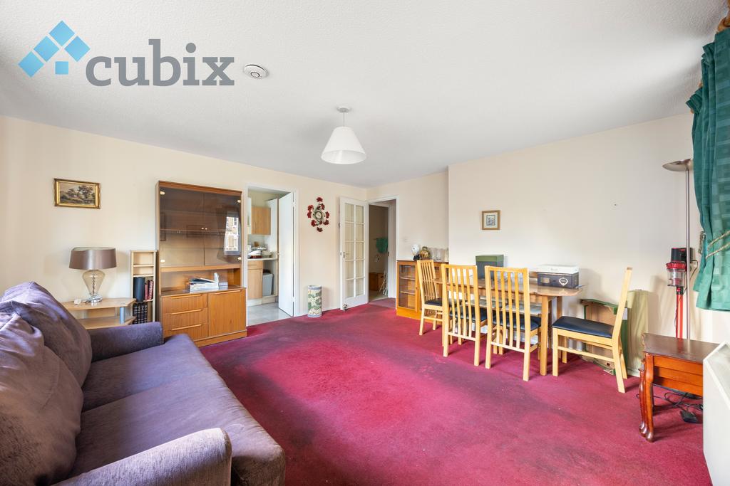 Open-plan living area