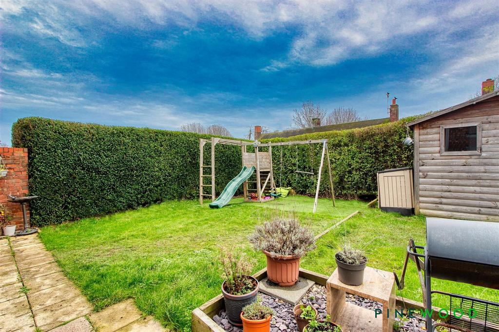 Rear garden