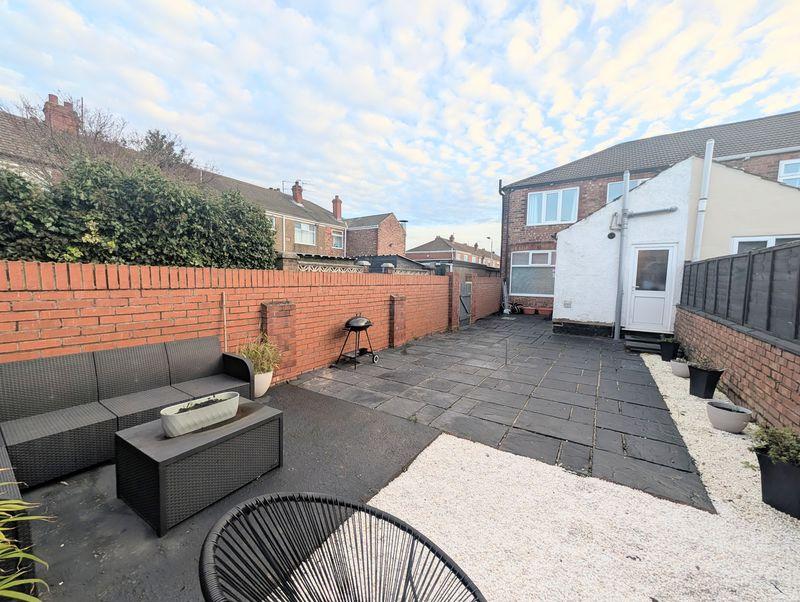 Rear garden