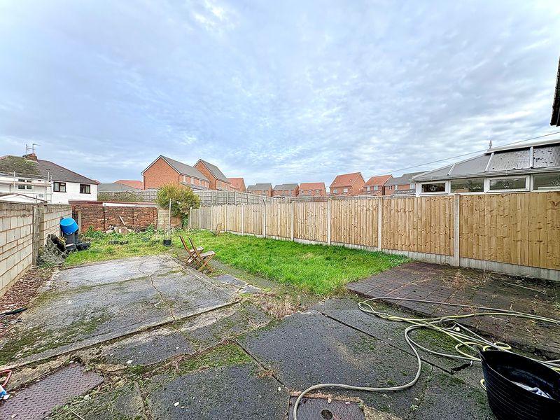 Rear garden
