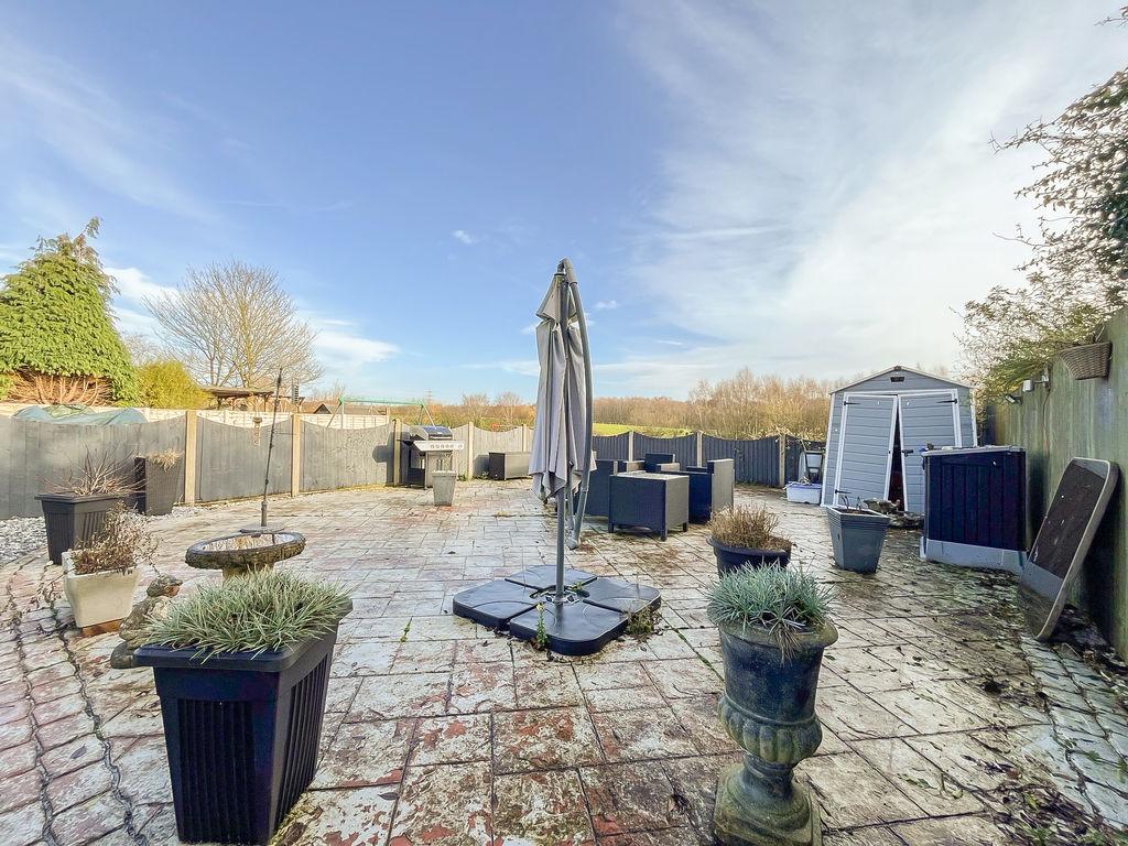 Rear garden