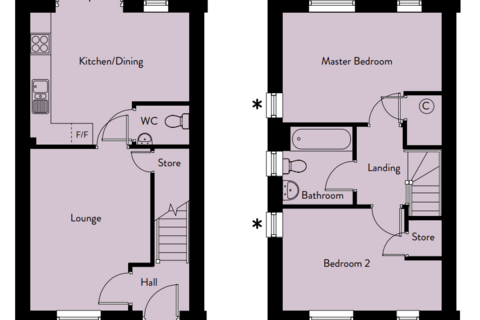 2 bedroom semi-detached house for sale, The Astral at The Glassworks, Lancots Lane WA9