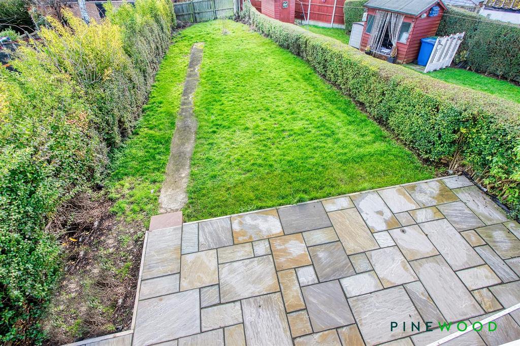 Rear garden