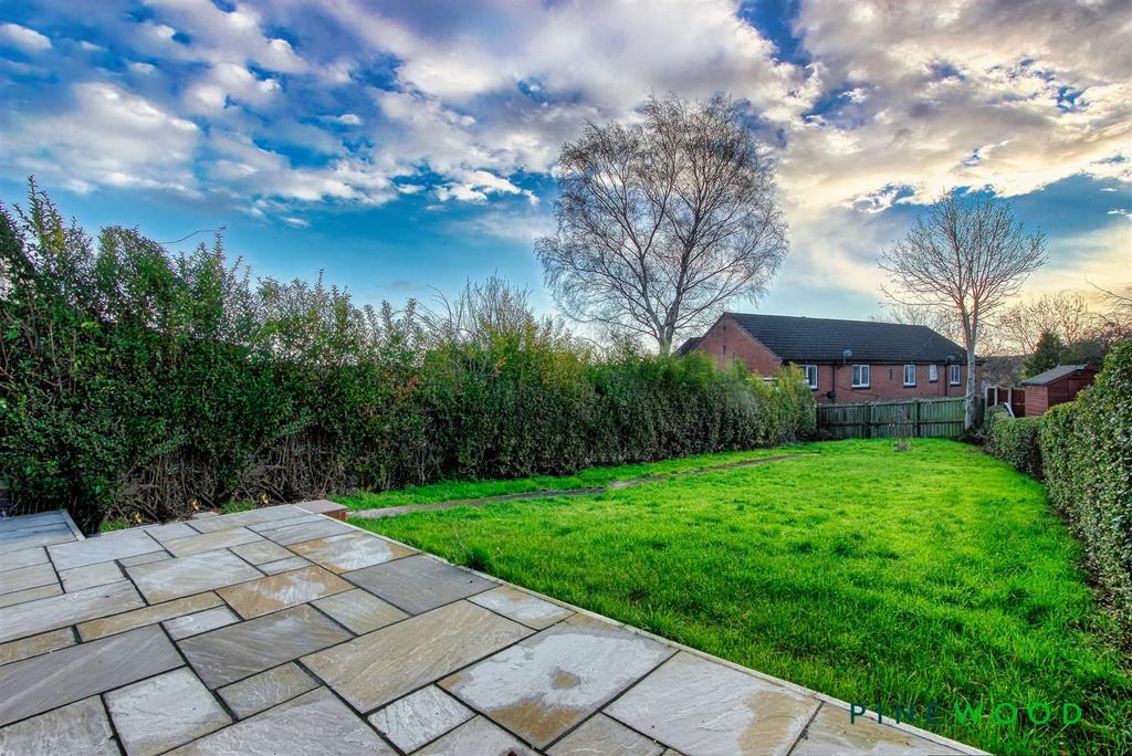 Rear garden