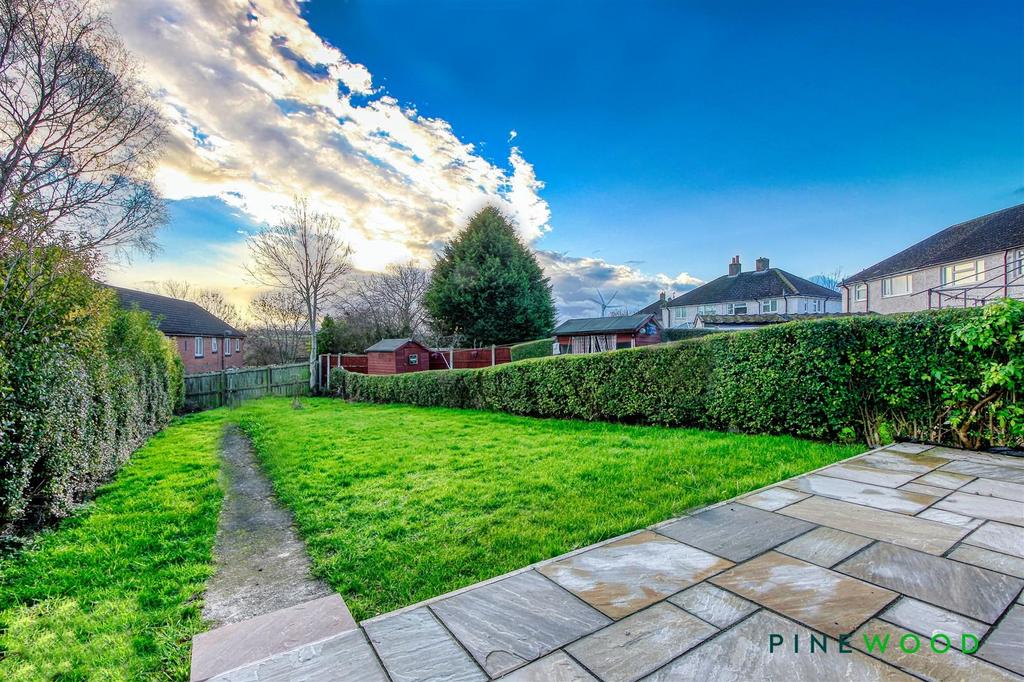 Rear garden