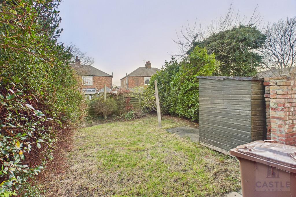 Rear garden