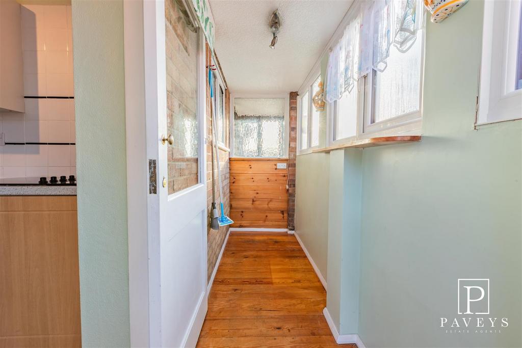Rear porch