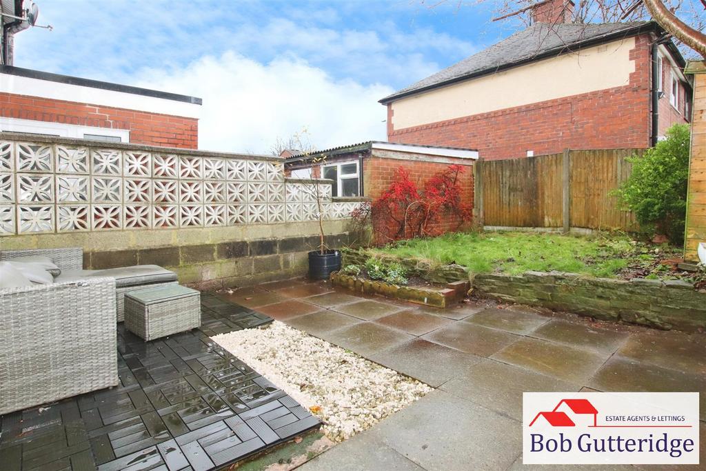 Enclosed rear garden