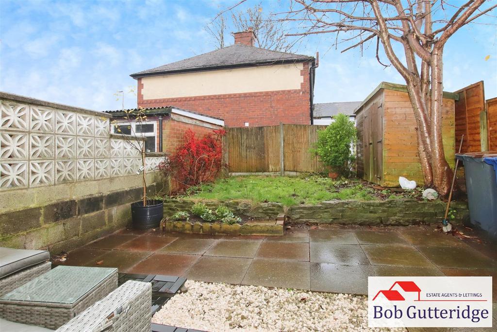 Enclosed rear garden