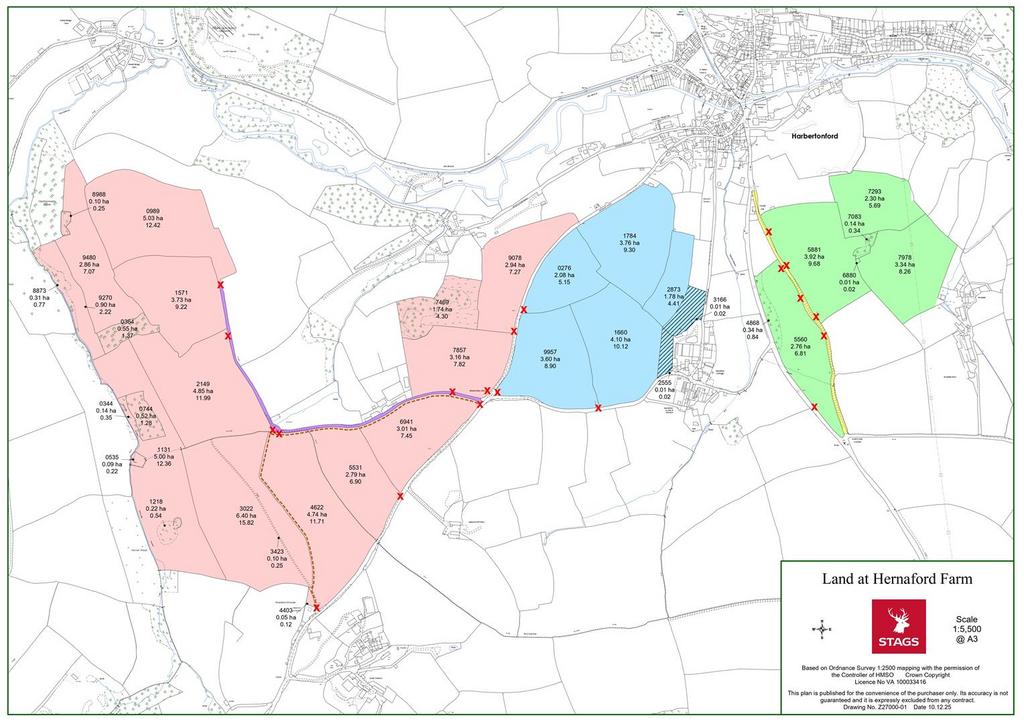 Land at Hernaford lotting plan.jpg