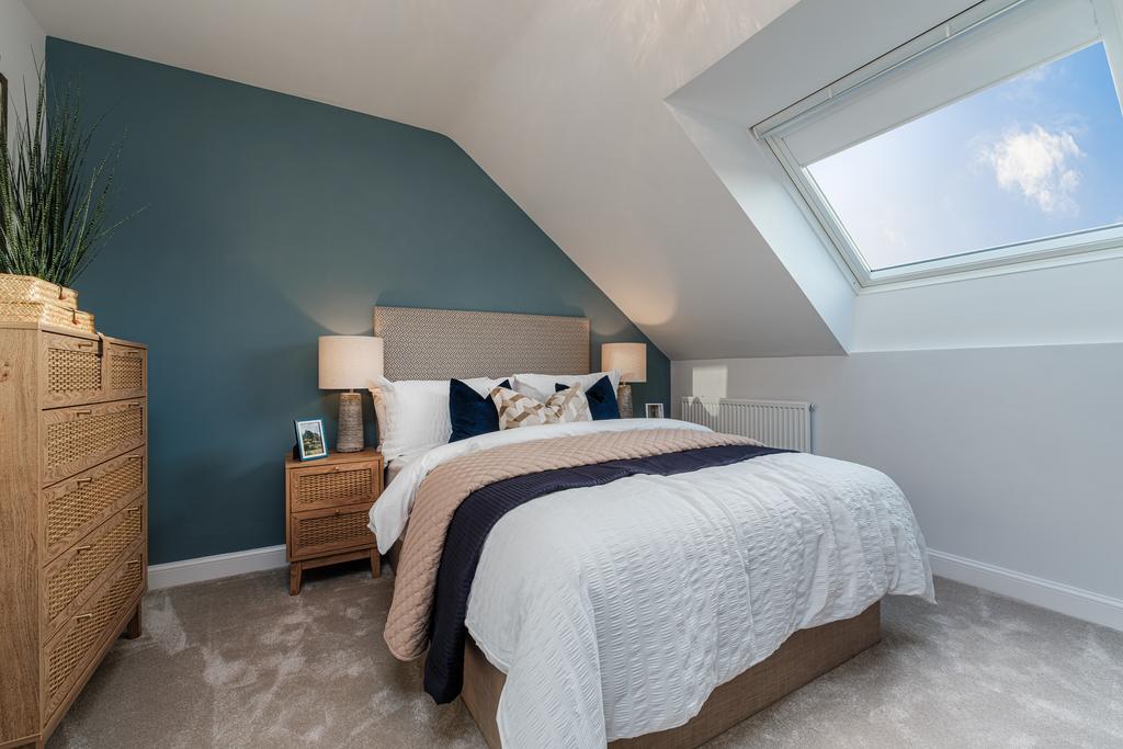 Interior view of bed 2 in our Kingsville home