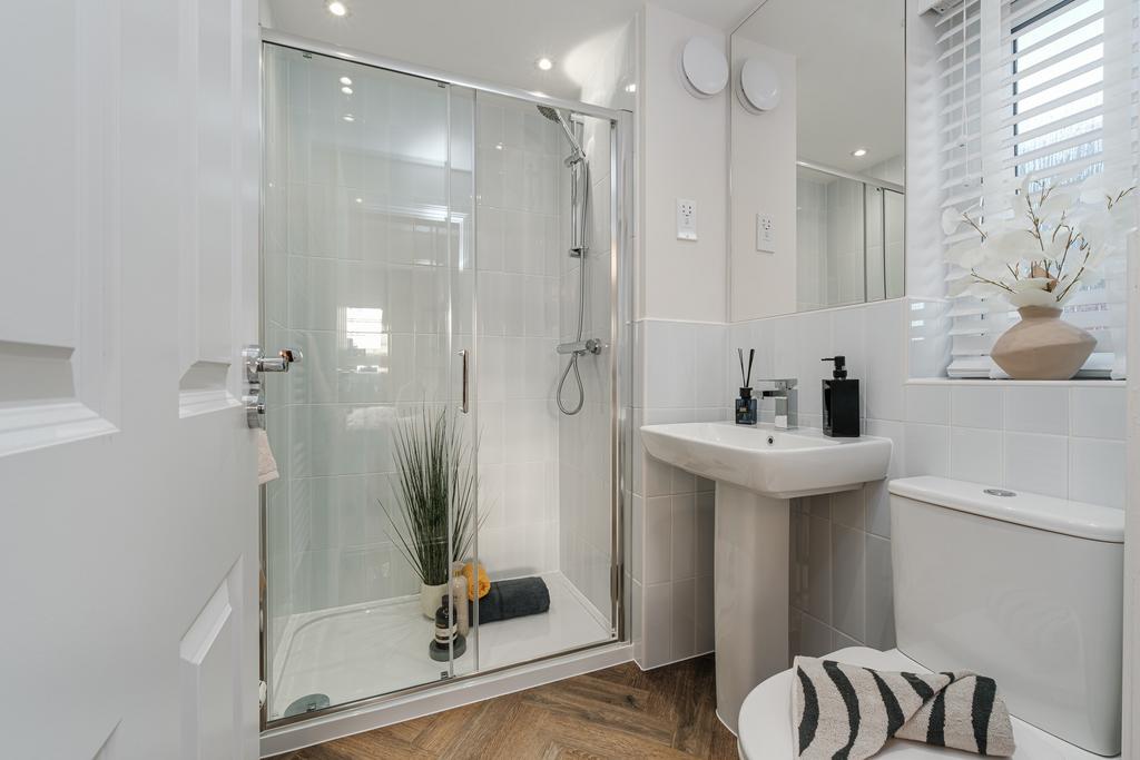 Interior view of the en suite in our Kingsville...