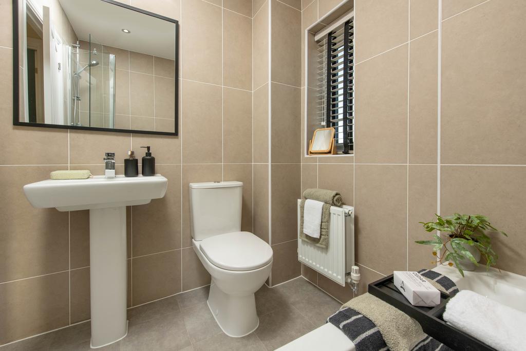 Internal image of the bathroom in the...