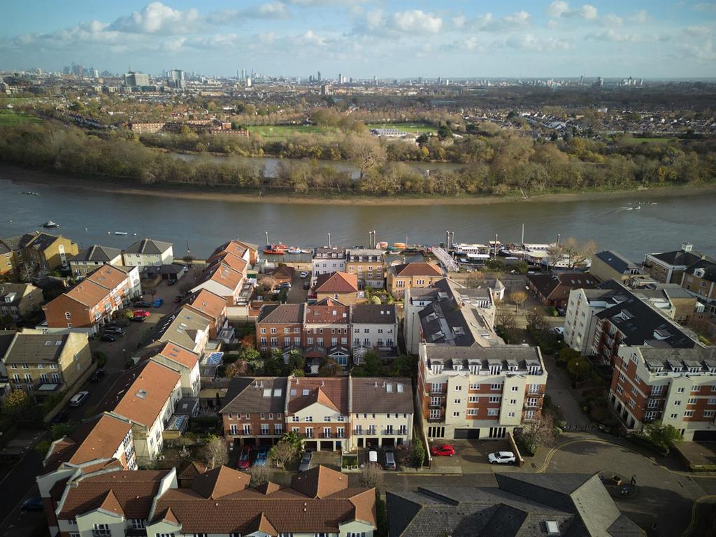 Aerial view, land
