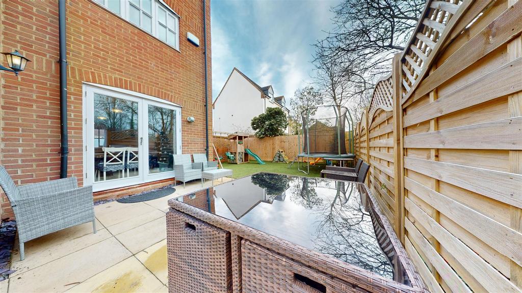 Rear garden
