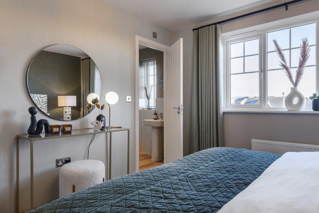 Indicative Bedroom, Contemporary Modern Decoration