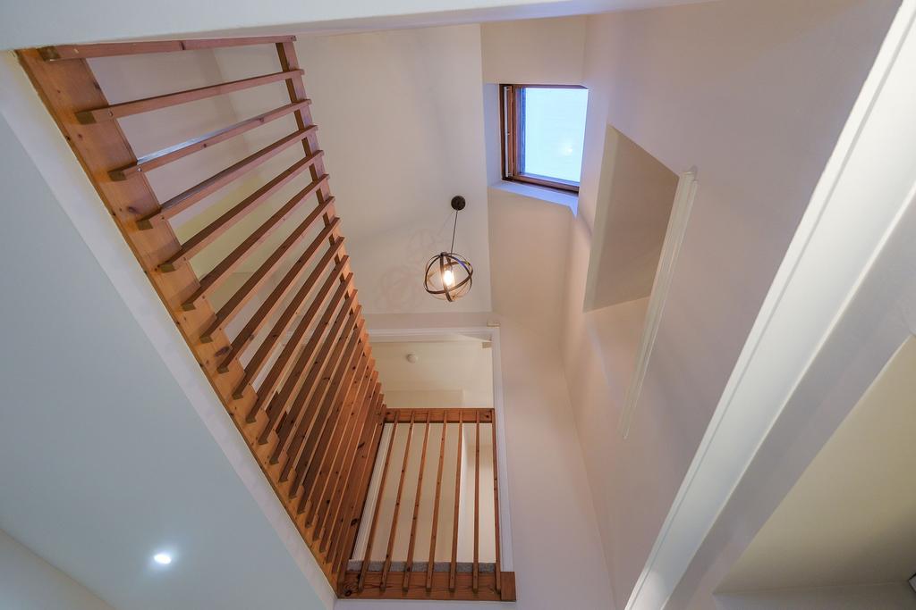 View to upper hallway from lounge