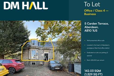 Office to rent, 5 Carden Ter Aberdeen AB10 1US