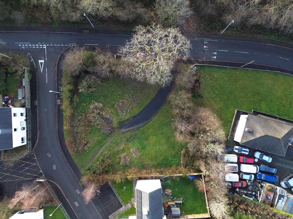 Aerial view of development