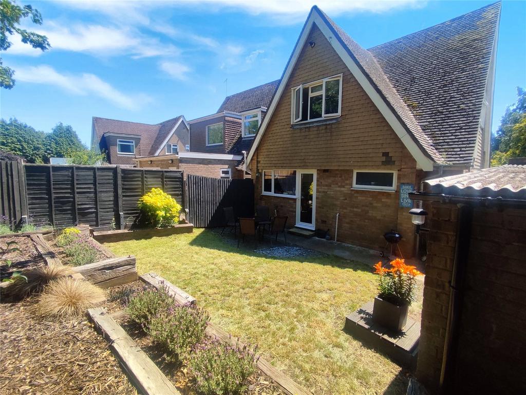 Rear of property