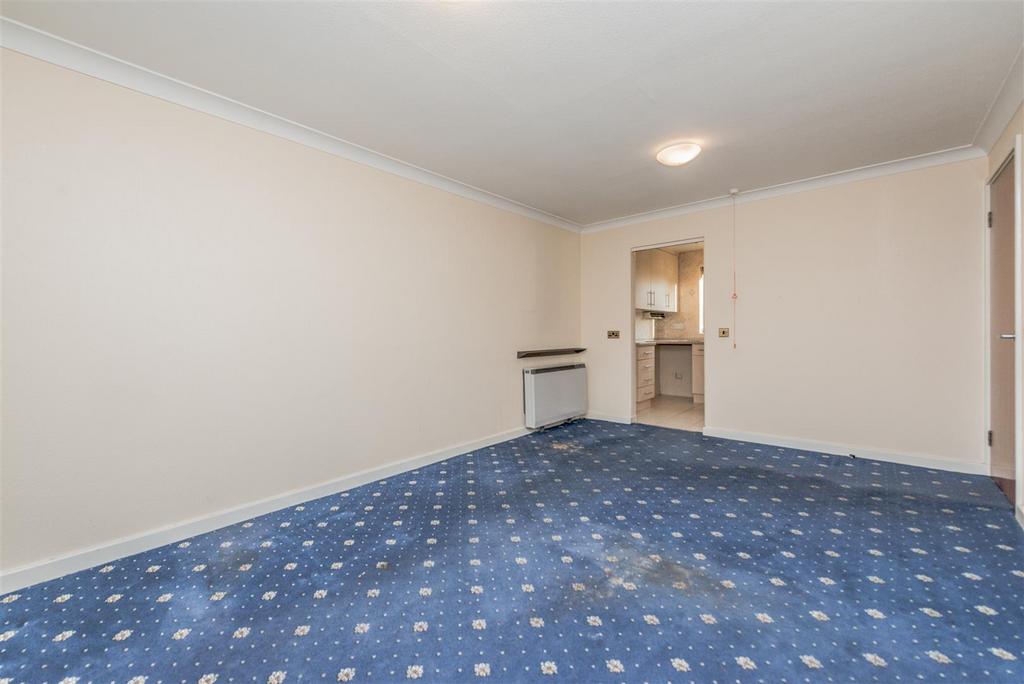 Living Room & Dining Area: