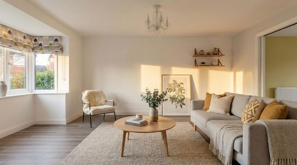 Virtually Staged Lounge