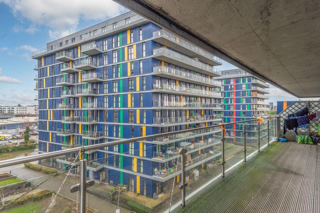 Apartment building facade, block of apartments