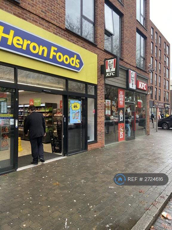 Supermarket, Food Store And Kfc Nearby