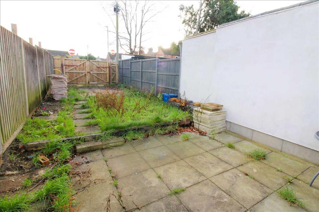 Rear garden