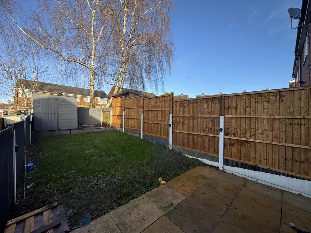 Rear garden