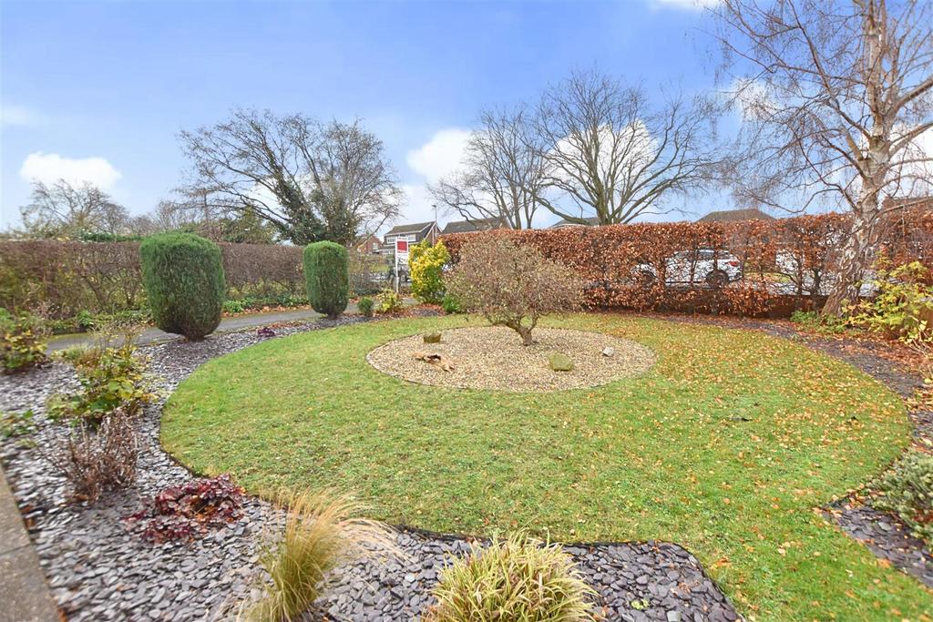 The front garden