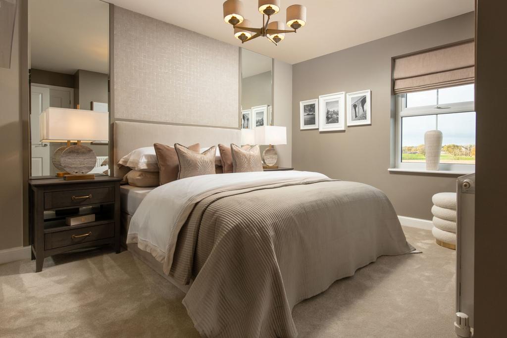 Inside view of Radleigh bedroom