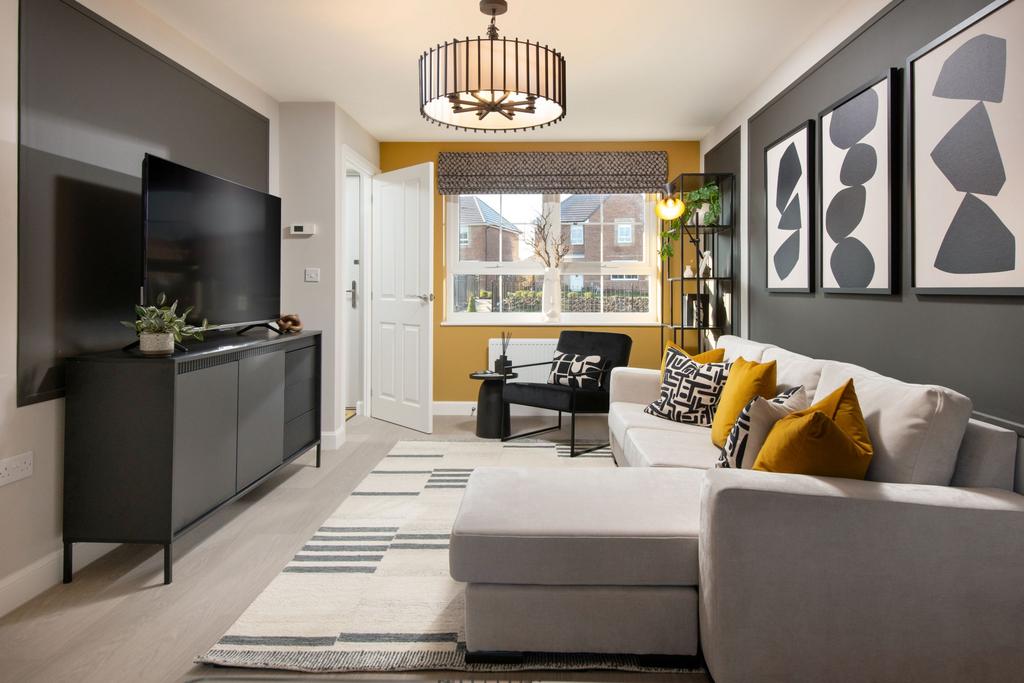 Inside view of Denby lounge