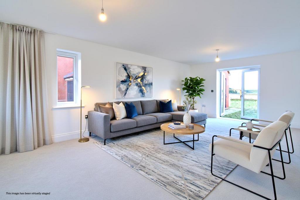 Lounge Virtually Staged