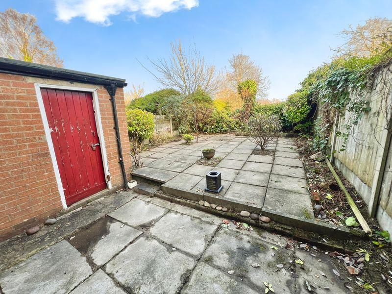Rear garden