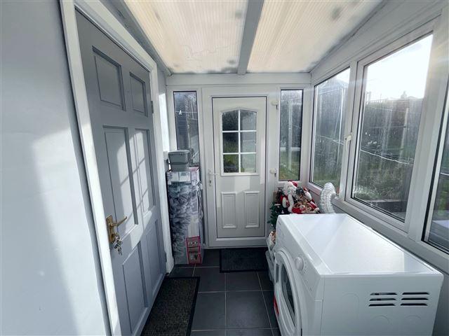 Rear porch