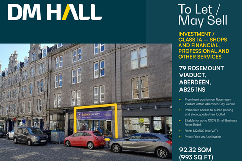 Retail property (high street) to rent, 79 Rosemount Viaduct Aberdeen AB25 1NS