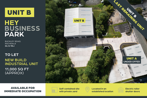 Warehouse for sale, Buckley Rd Rochdale OL12 9BH