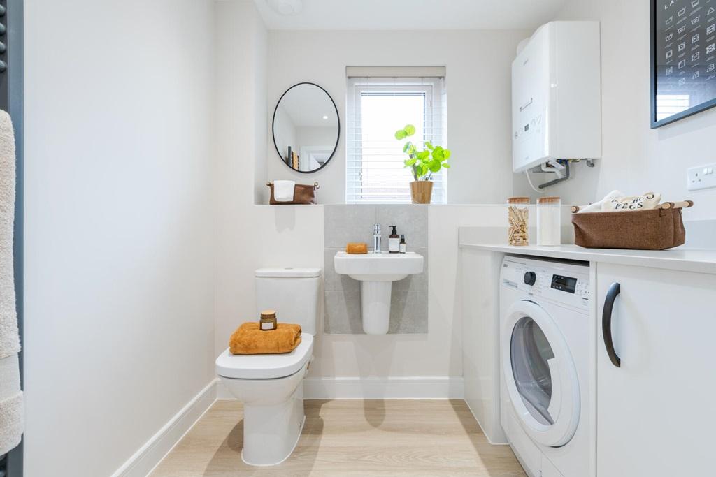 A handy Utility/WC sits off the hallway