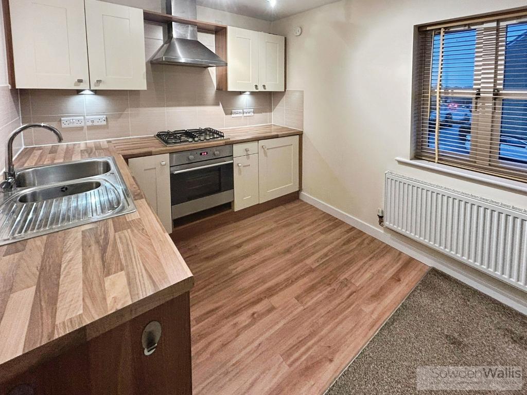Open plan kitchen lounge