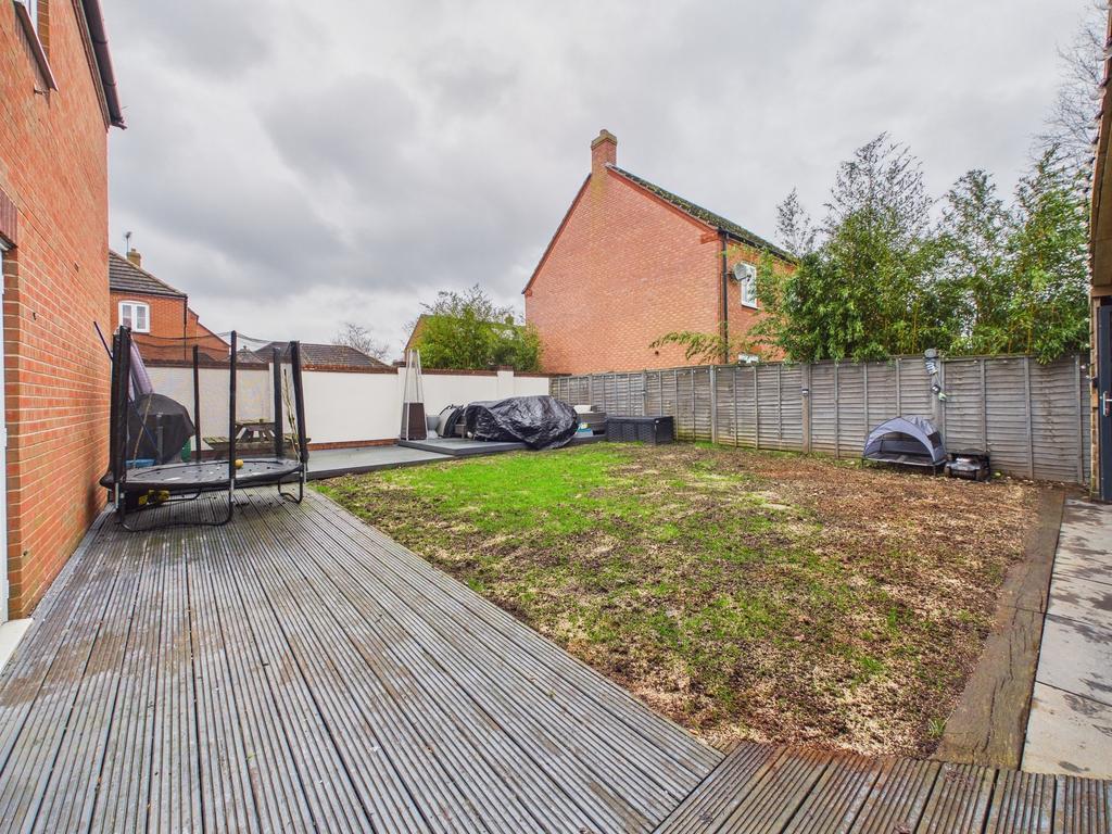 Rear garden