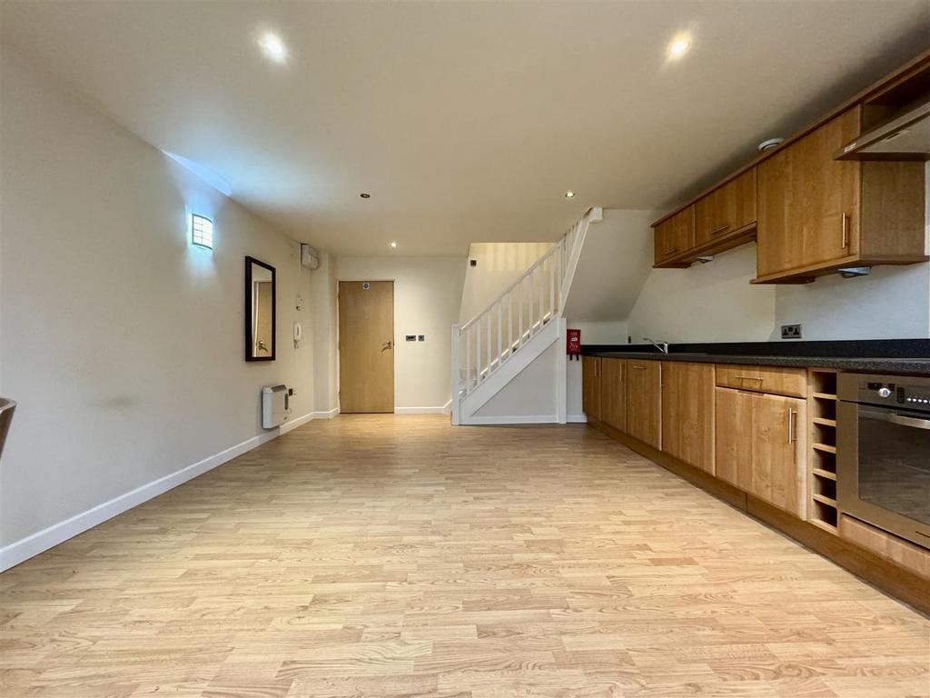 Open plan living, dining kitchen