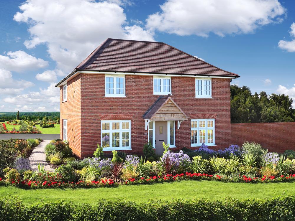 External image with red brick finish of the...